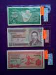 Notas do BURUNDI * 3 notas diferentes * Novas (Não Circuladas) UNC