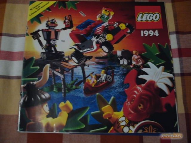 6 Catálogos LEGO - década 90 e 00