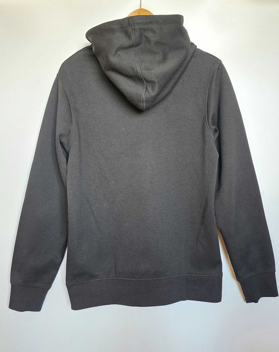 Черная мужская толстовка свитшот худи с капюшоном jack & jones 44-46