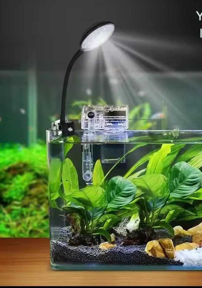 Светильник USB для мини- и средних аквариумов, аквариумная LED лампа