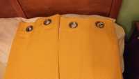 cortinados amarelos para sala ou quarto