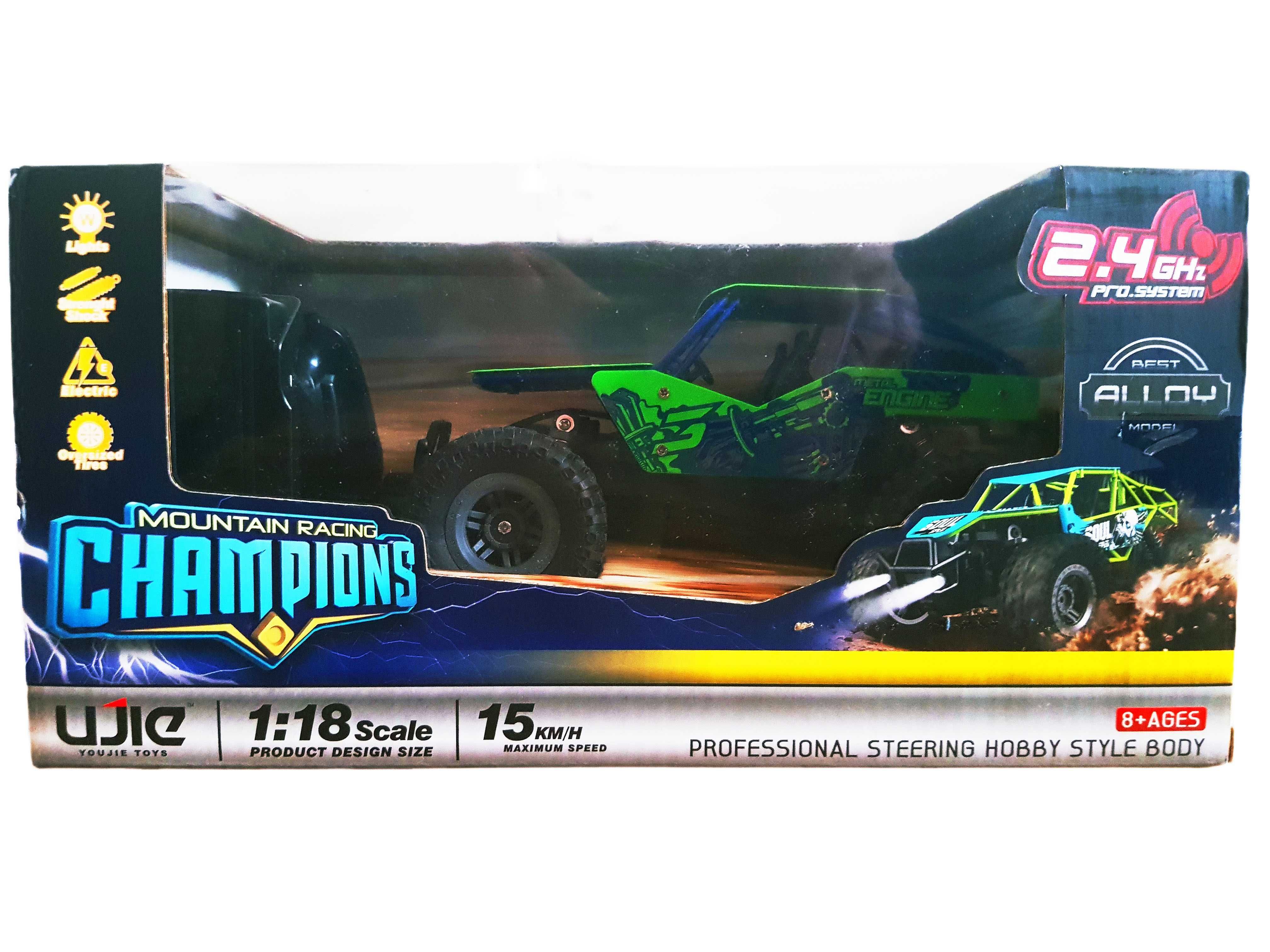 Zdalnie sterowany samochód off-road  CHAMPIONS MOUNTAIN RC