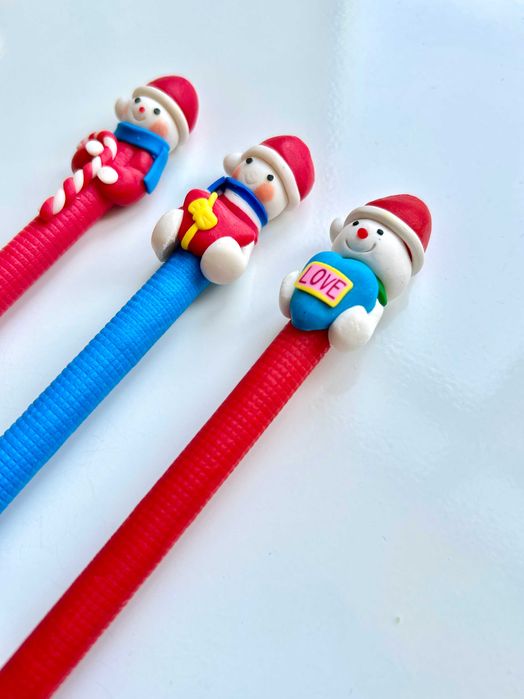 Canetas Boneco de Neve