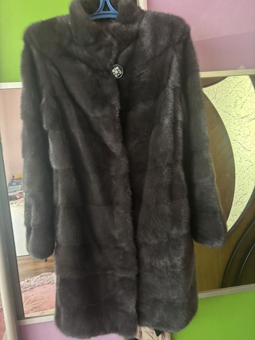 Норкова шуба ,шуба авто-леді,шубка трансформер ,шубка графіт авто-леді