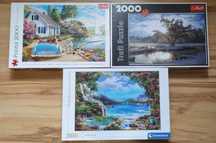 Puzzle 2000 Firma Clementoni i Trefl