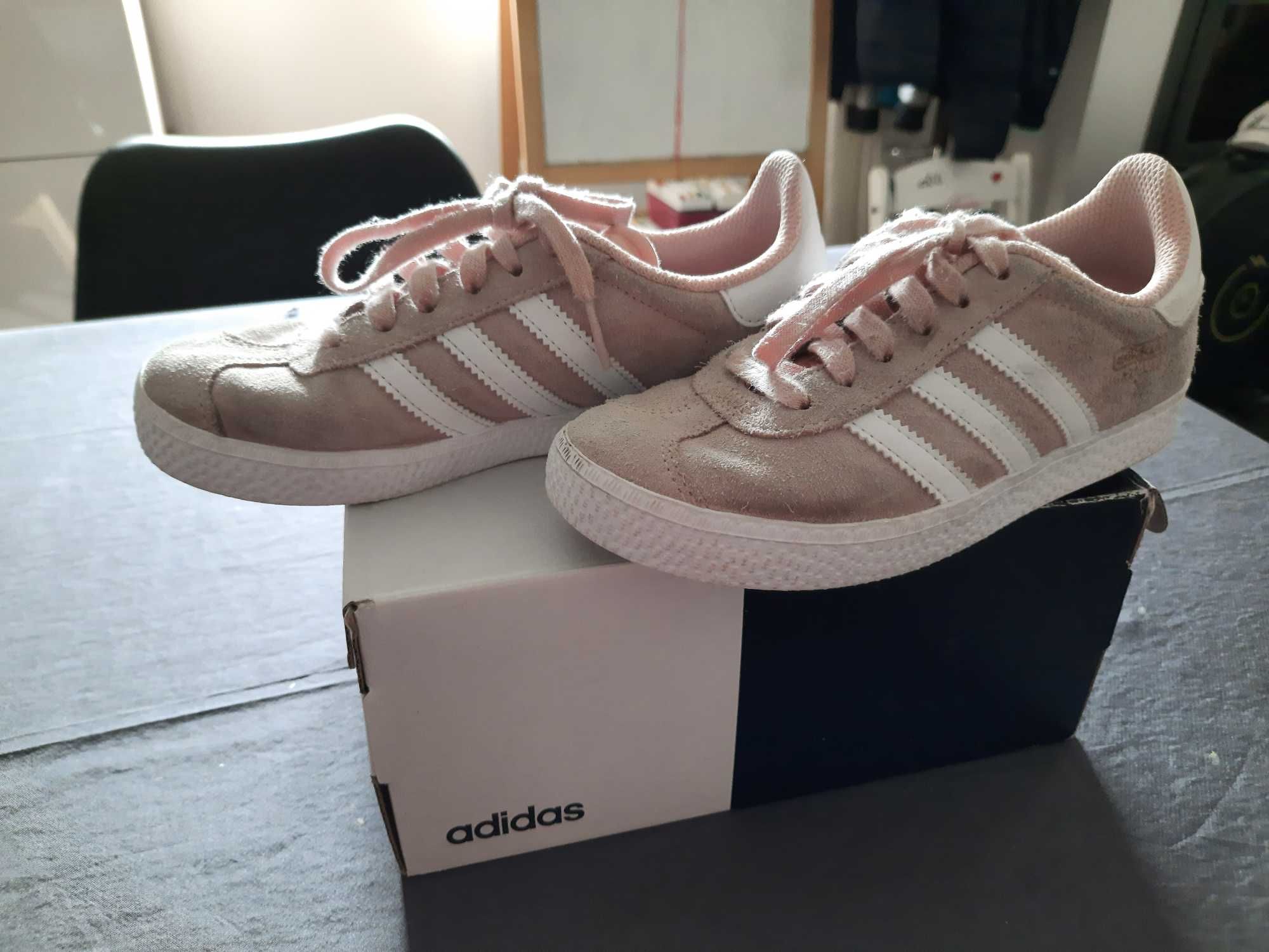 Sapatilhas Adidas Gazelle,  tamanho 31 1/2