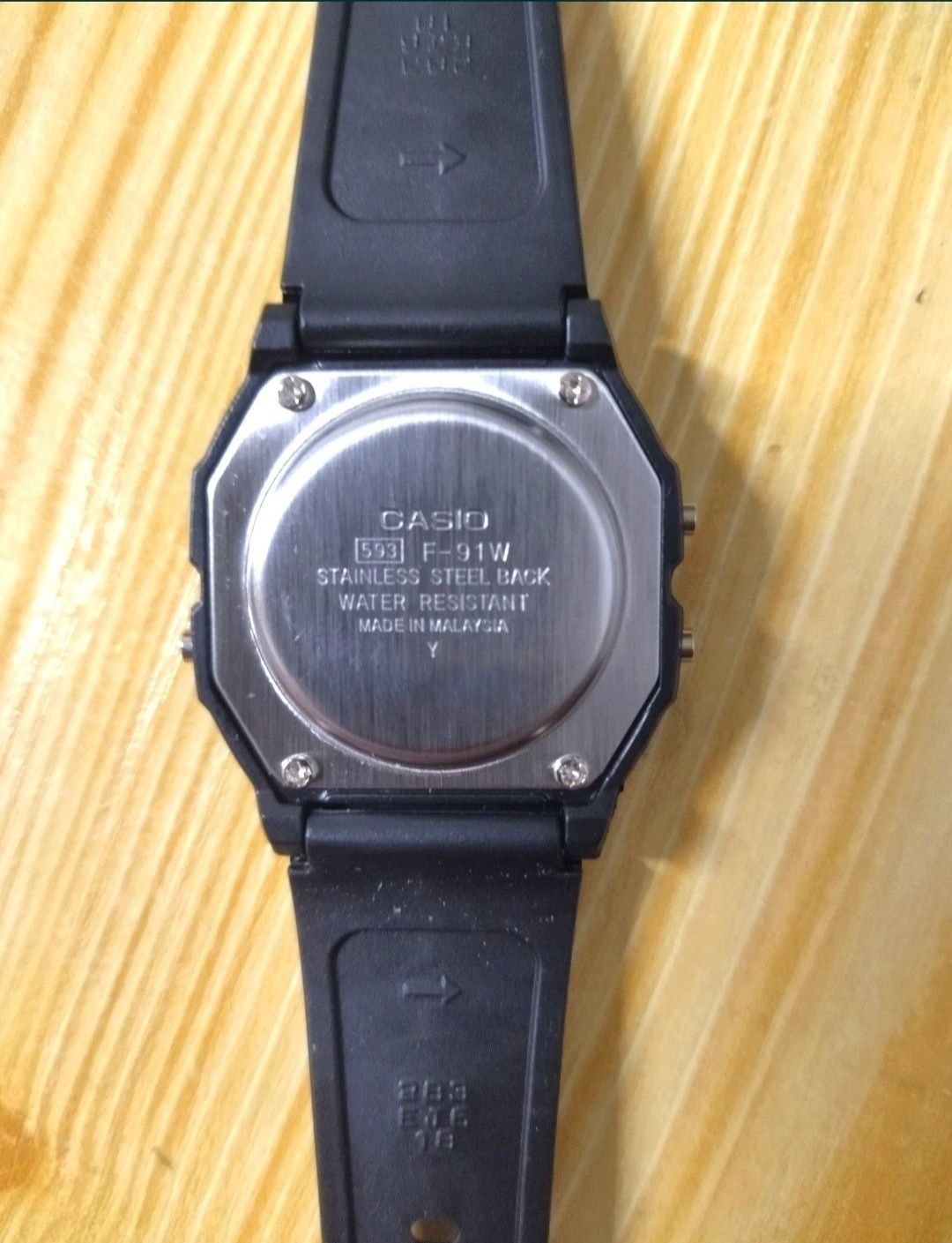 Relógio Casio F91W Preto - Novo sem uso
