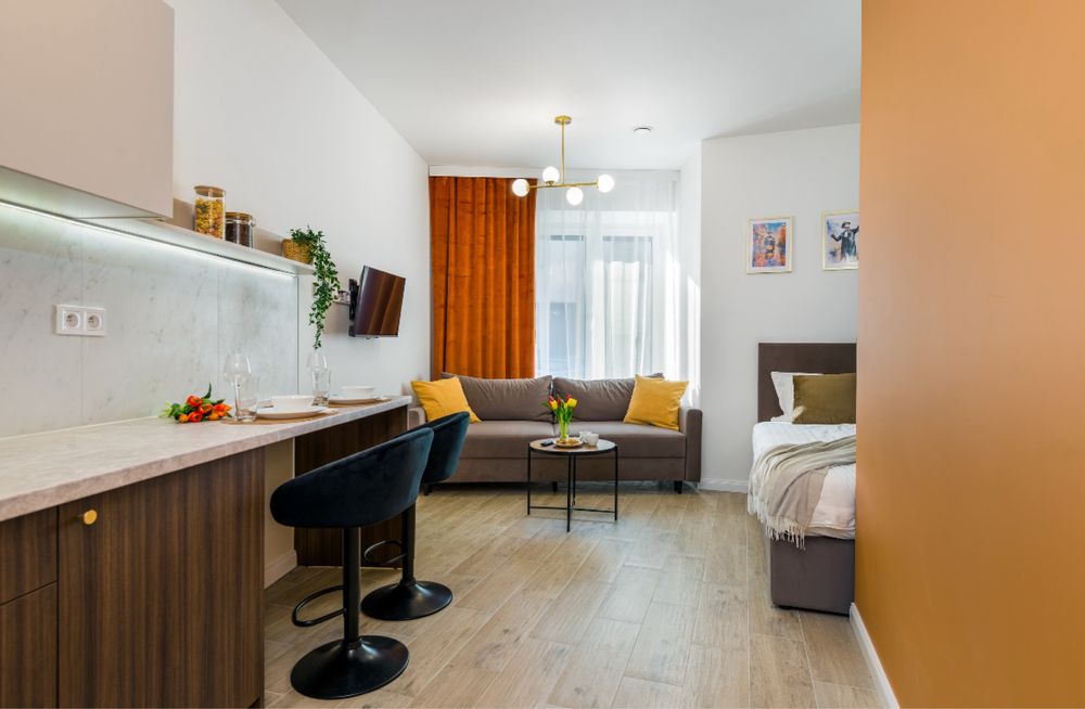 Nowoczesne wyposażone mieszkanie na wynajem krótkoterminowy Sosnowiec