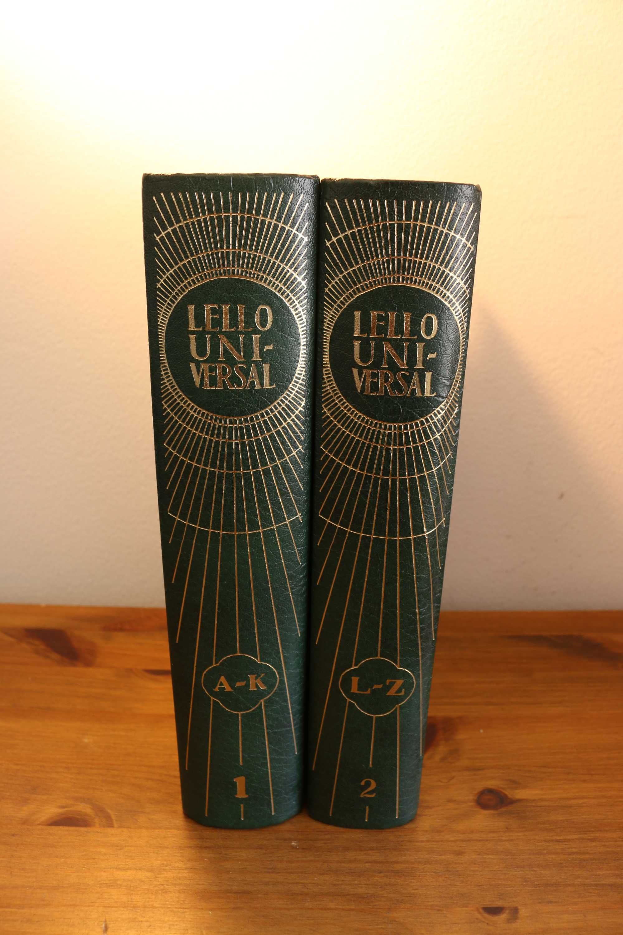 Dicionário ilustrado Lello Universal 2 volumes