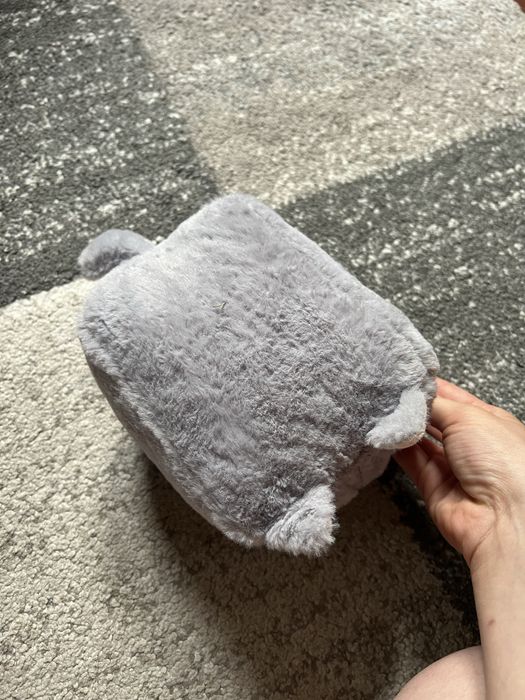 Pluszowy kotek prostokat