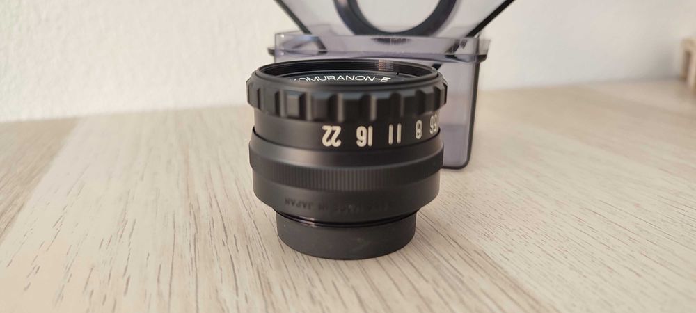 Lente Komuranon-e F=50mm 1:35 Komura Lens MFG. LTD