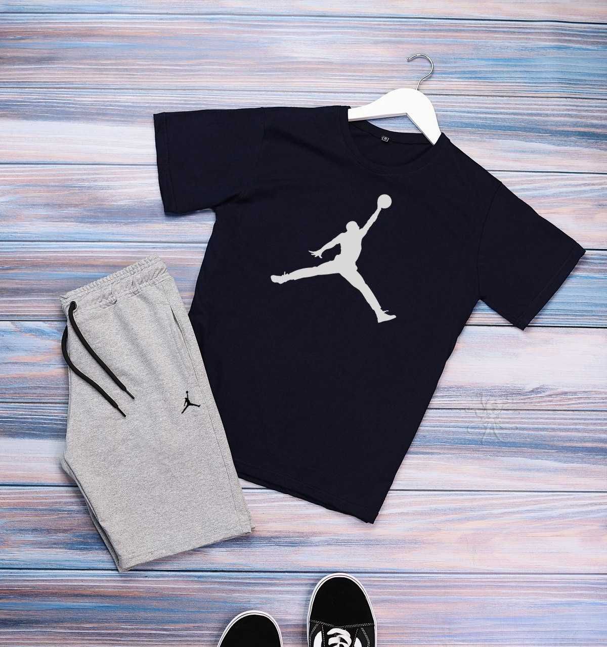 Футболка + шорти Jordan спортивний костюм на літо Джордан комплект