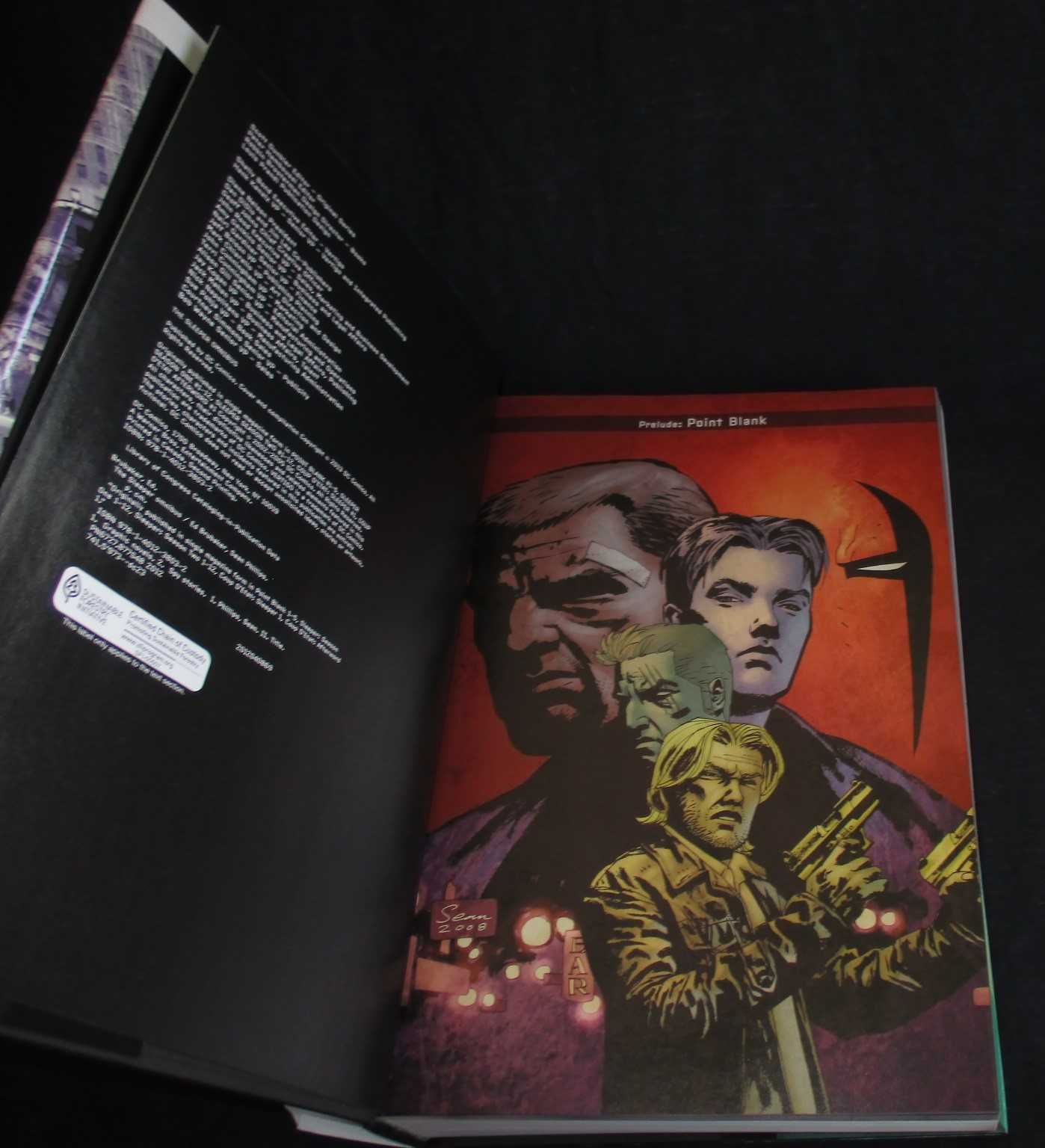 Livro BD Sleeper Omnibus Ed Brubaker e Sean Phillips