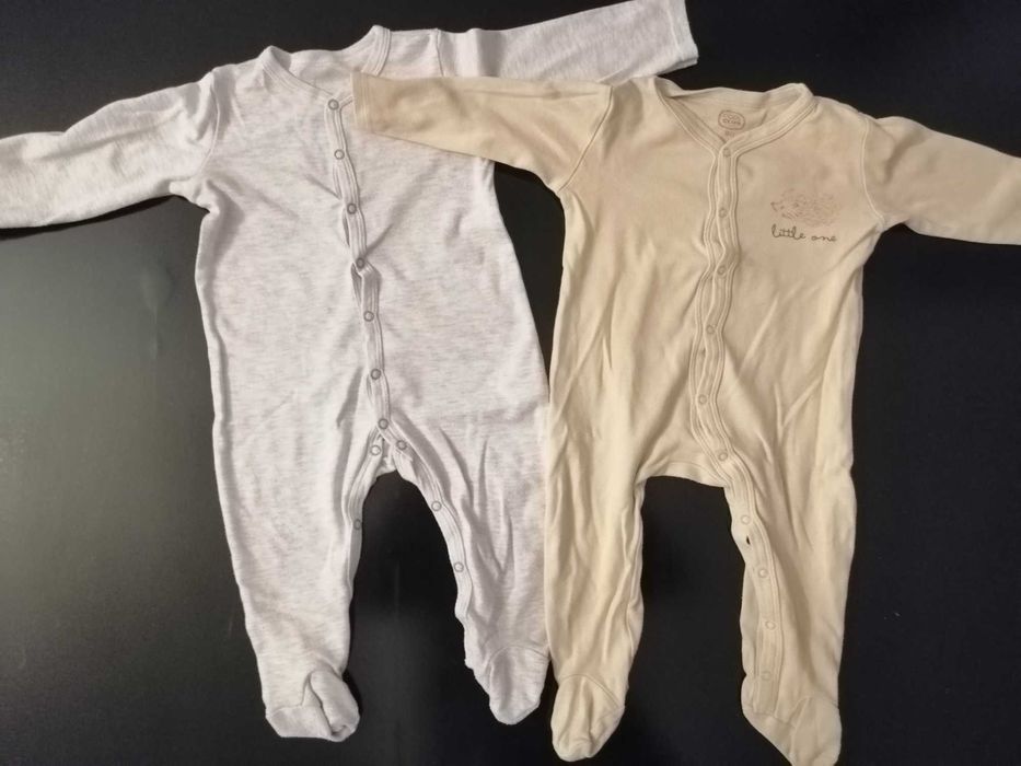 4 sztuki (1,50zł/szt) ZESTAW pajacyki dla niemowlaka 74/80