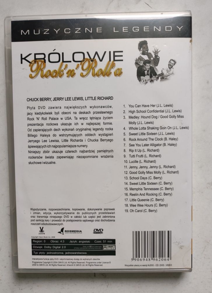 Królowie Rock'n'Roll'a DVD
