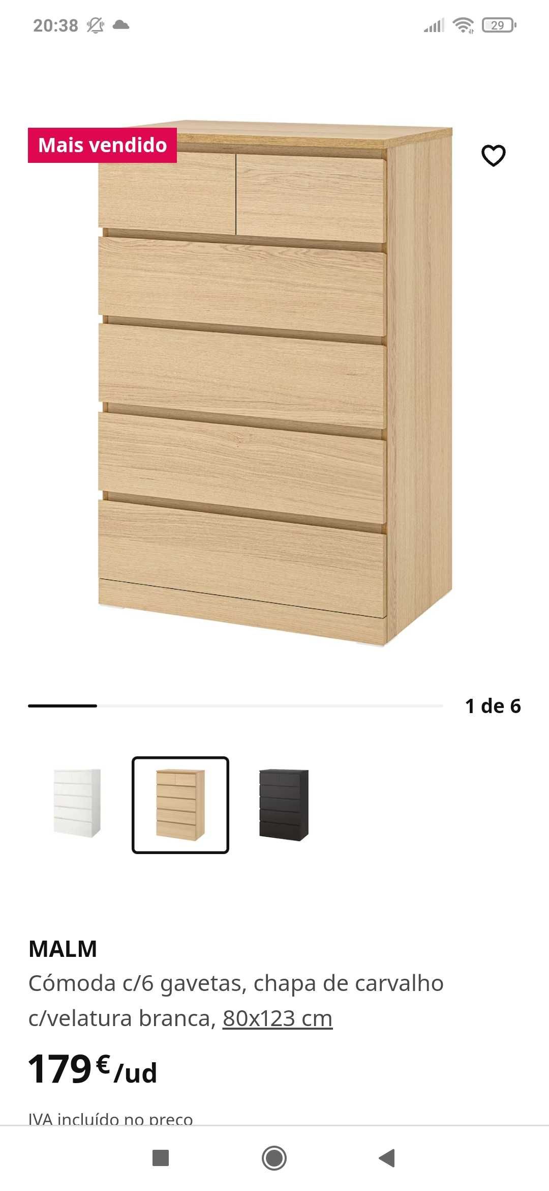 Comoda IKEA malm