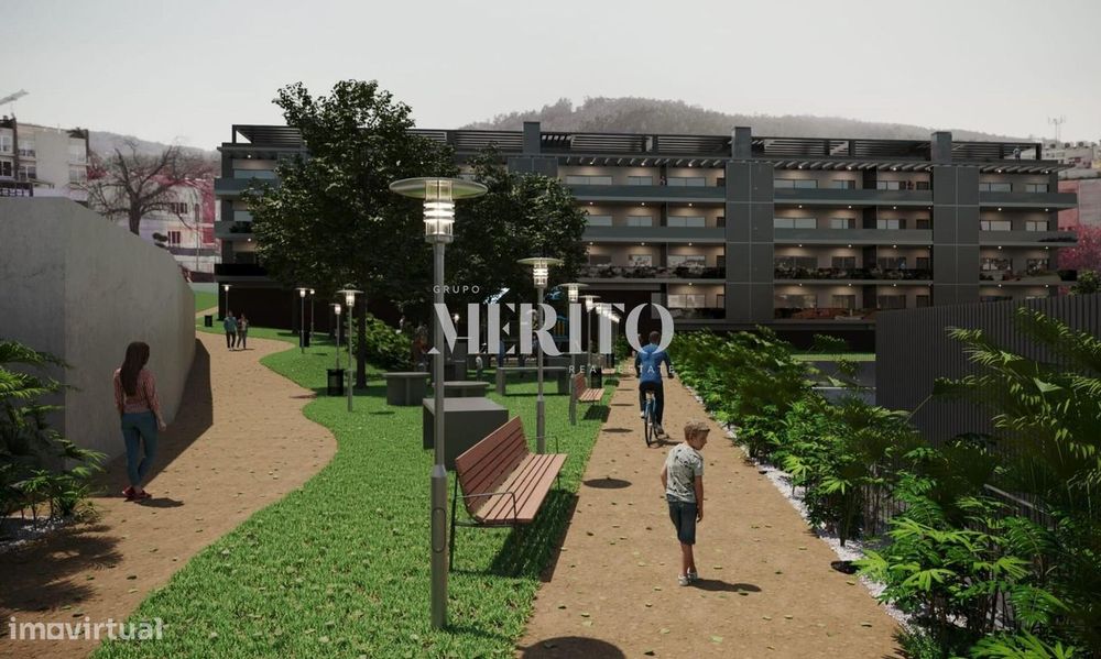 Apartamentos T3 inseridos em Condomínio Fechado com Piscina.