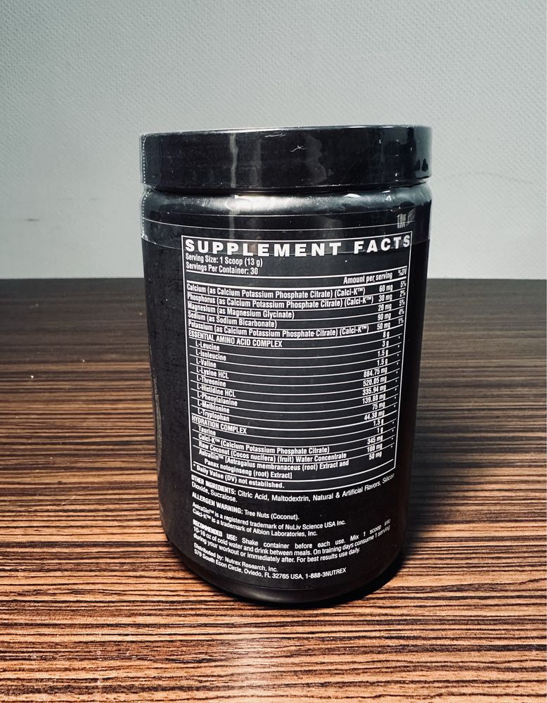 Комплекс аминокислот Nutrex EAA+ Hydration Refuel.Build (390g)