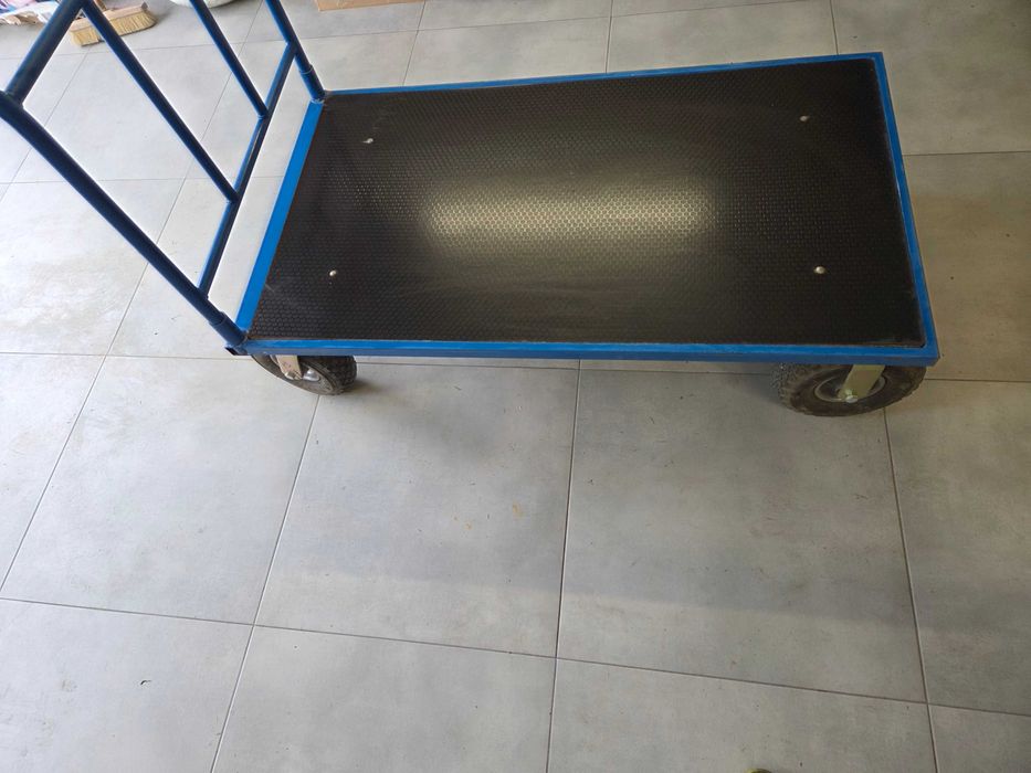 Wózek platformowy 120x70 bardzo dobry stan ładowność 400 kg