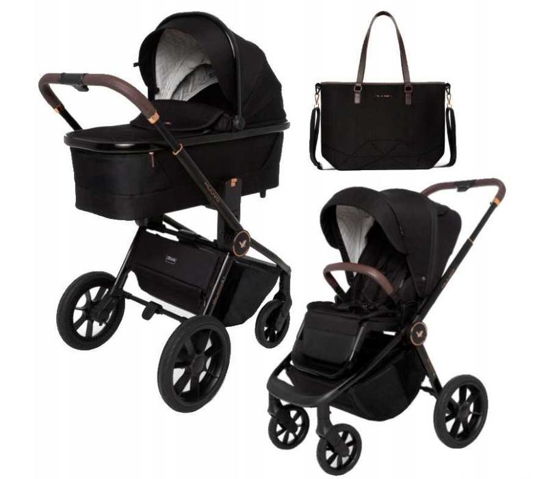MUUVO QUICK SE 2 wózek wielofunkcyjny zestaw 2w1 SUNSET BLACK