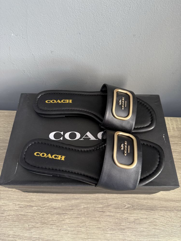 Шльопанці тапочки Coach 37,39