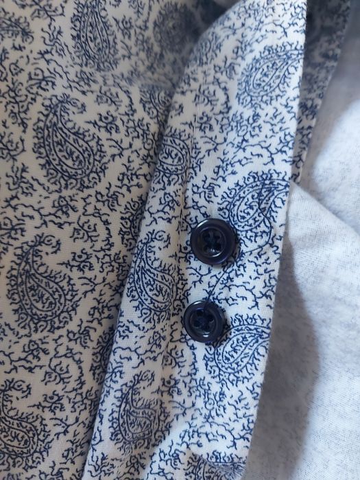 100% Bawełna Koszula Męska Gianni Ferrucci Krótki Rękaw 5XL