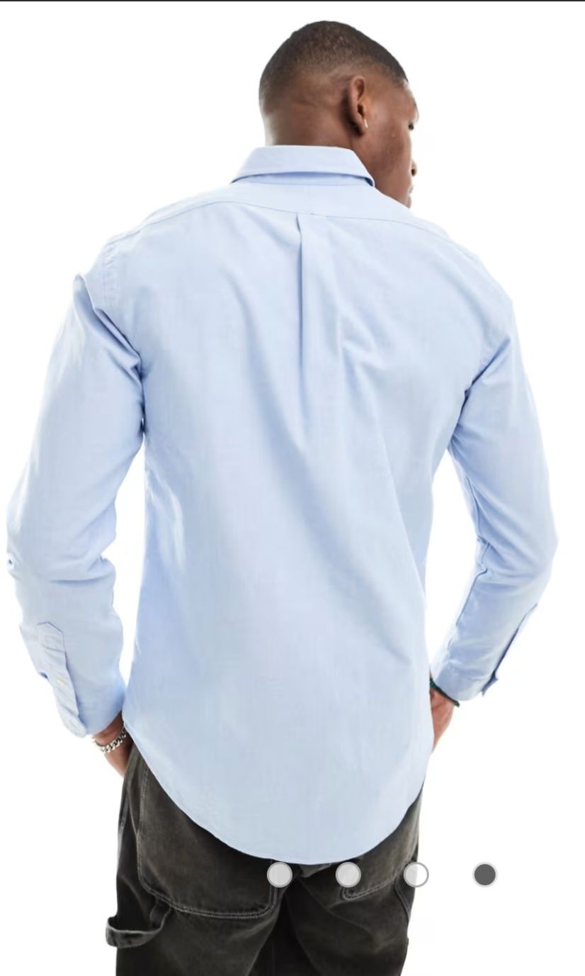 Męska koszula Polo Ralph Lauren Oxford Slim Fit roz. 170/92A