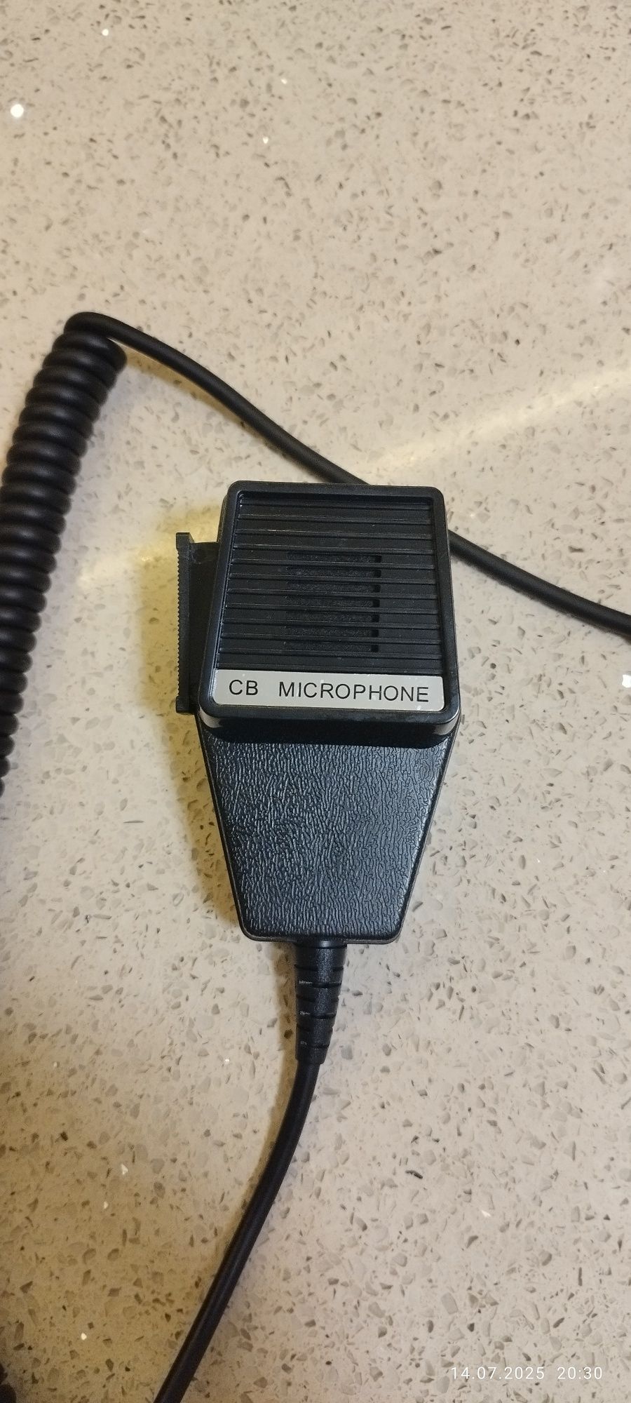 Mikrofon do cb radia nowy wtyk 4 pin