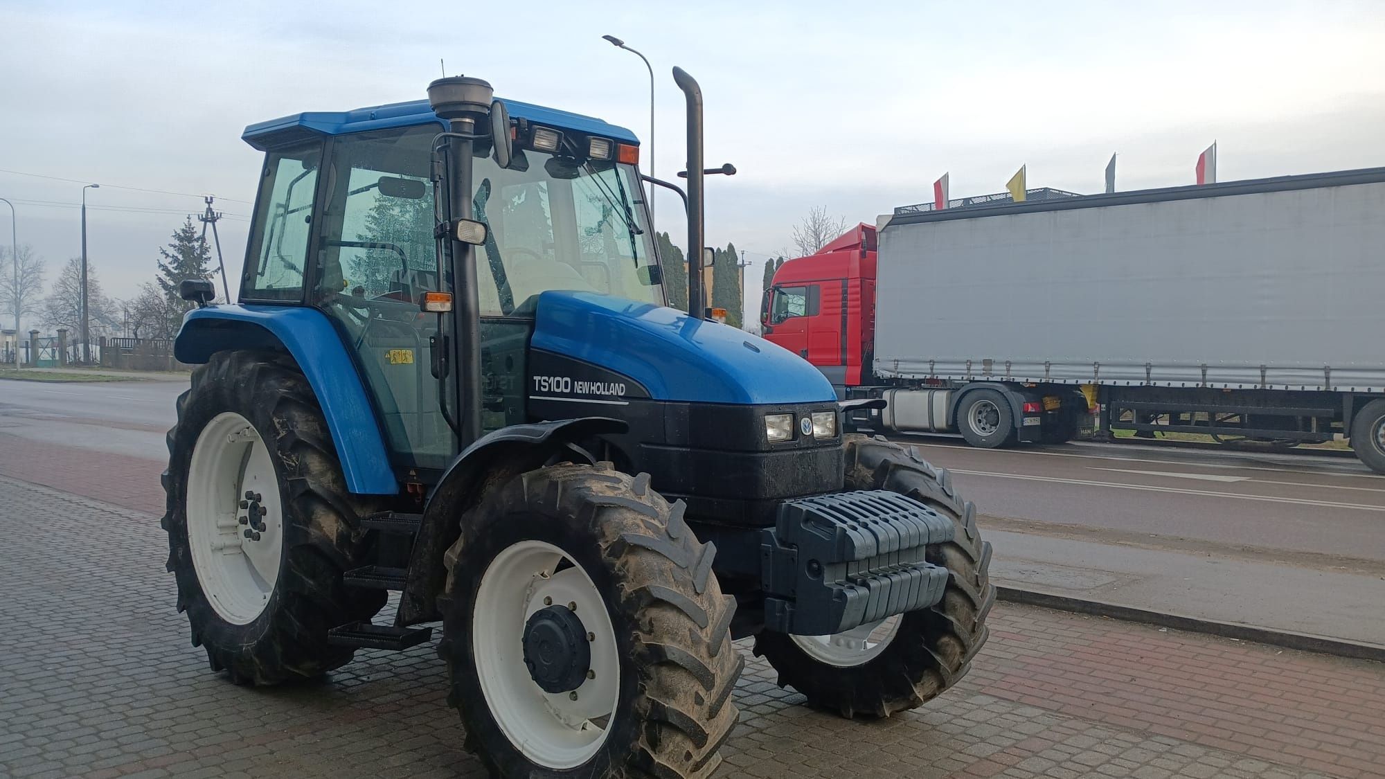 New Holland TS100 sprowadzony