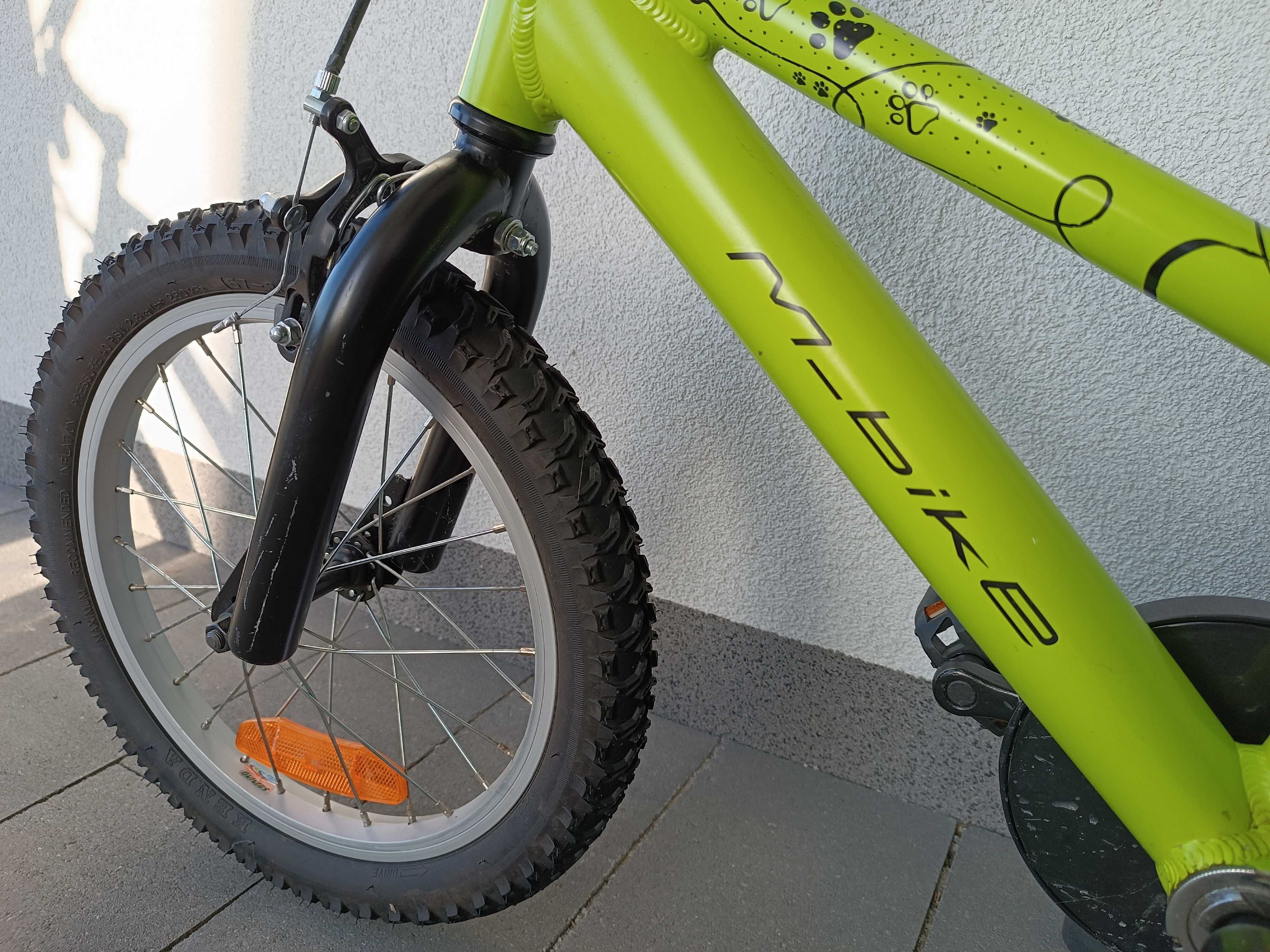 Rower dziecięcy Merida M-Bike QKI 16 cali zielony