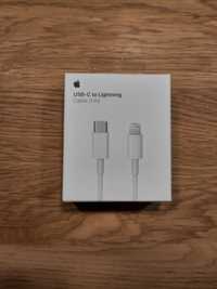 Kable USB C / Lightning - Nowy, Oryginalny Apple