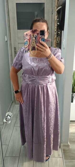 Sukienka długa idealna na wesele rozmiar XL