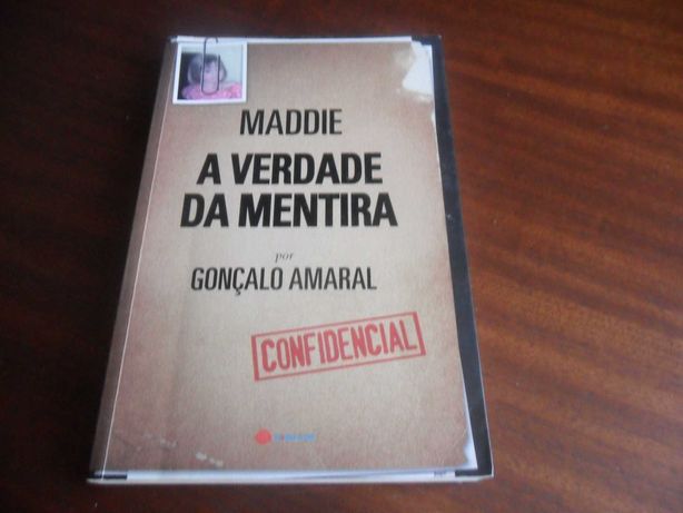 "MADDIE - A Verdade da Mentira" de Gonçalo Amaral - 5ª Edição de 2008