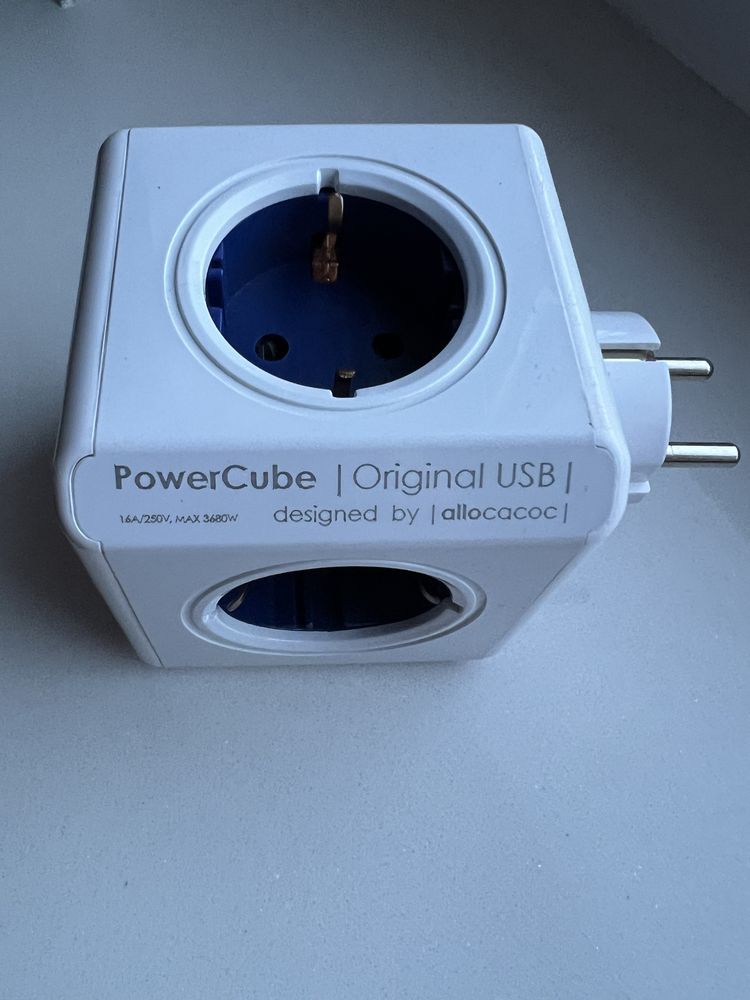 PowerCube Original 2x USB C Gniazdo USB rozgałęziacz