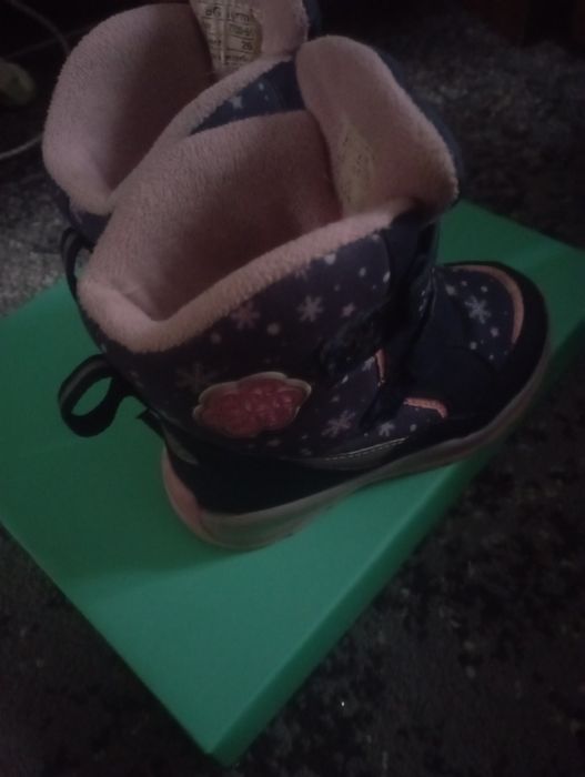 Дитяче зимове взуття для дівчинки Термо B&G