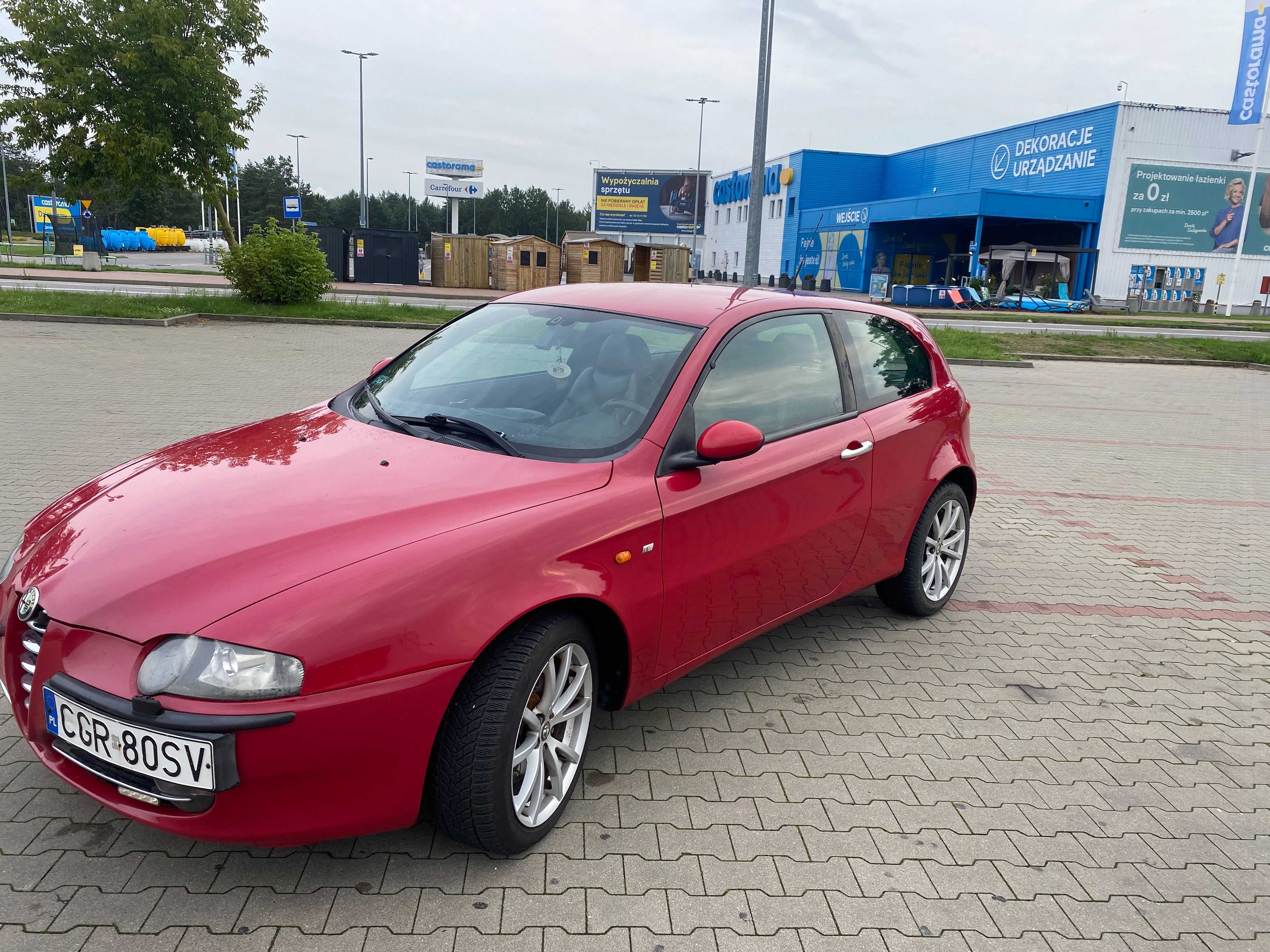 Alfa Romeo 147 TI, 1.9 JTD, trzeci właściciel, mały przebieg