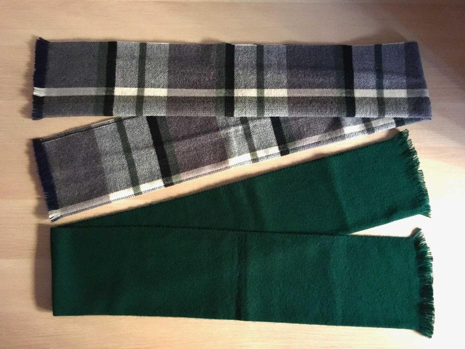 Dois cachecóis para homem