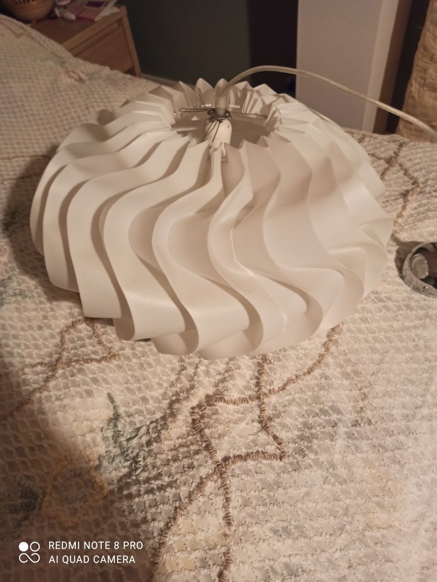 Lampa sufitowa żyrandol fala biała Leroy Merlin