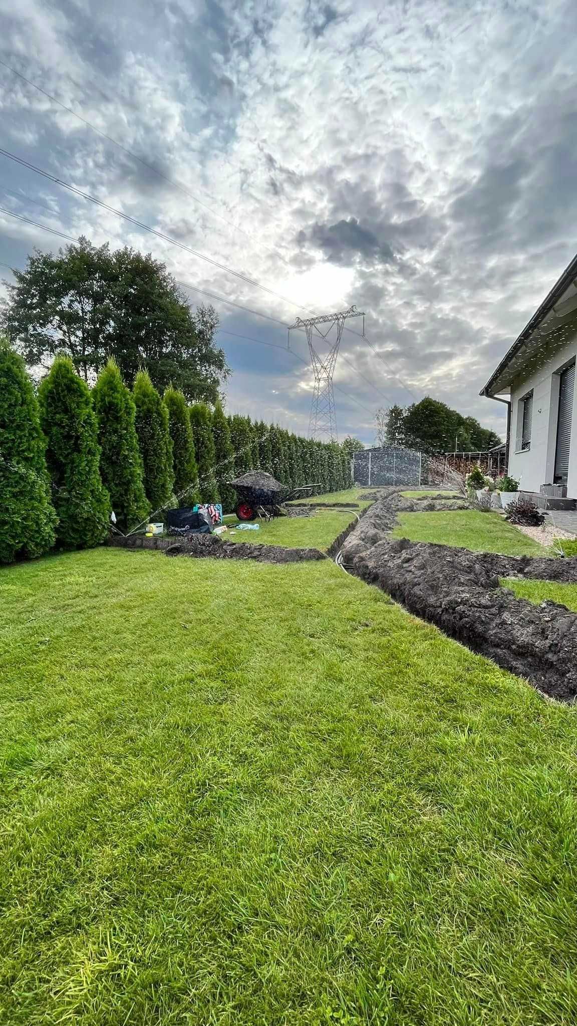 Nawadnianie ogrodu, automatyczne podlewanie trawnika