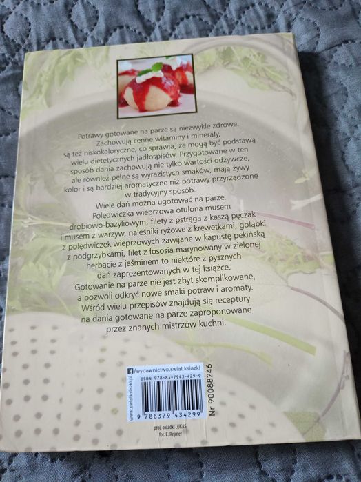 Książka kucharska gotowanie na parze Jakimowicz