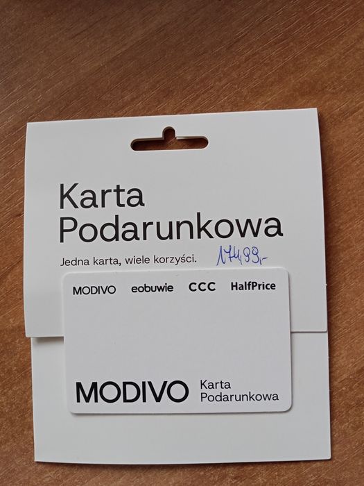 Karta podarunkowa CCC