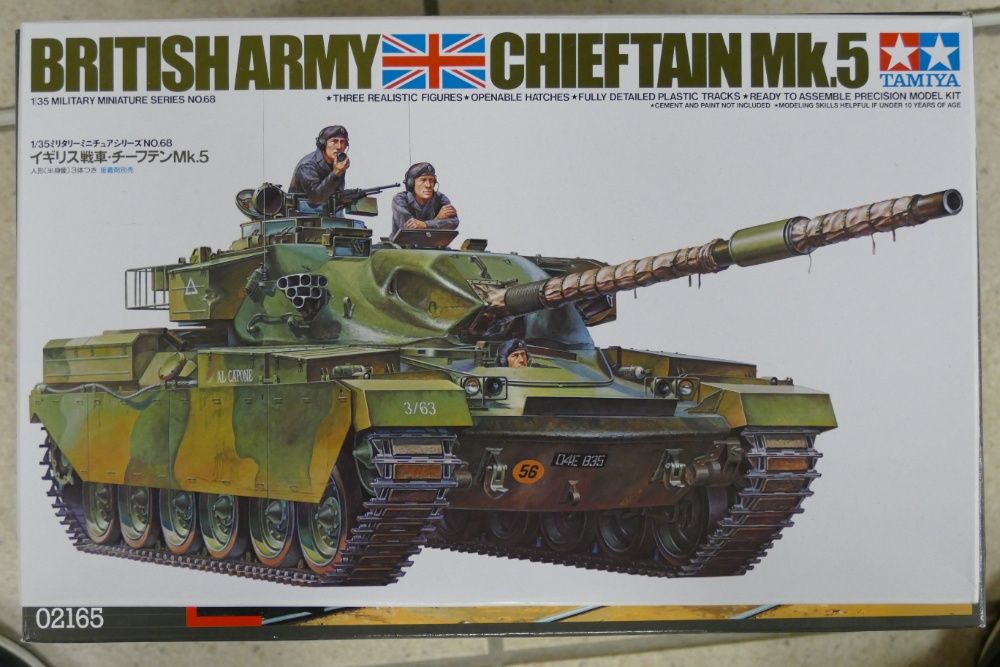 Tamiya N.35068 Model Do Sklejania Czołg Chieftain Mk.5 Skala 1:35 Nowy