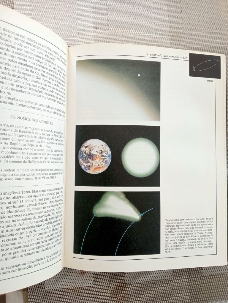 Livro Cometa de Carl Sagan