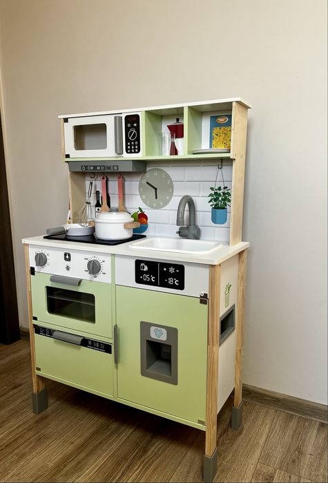 В наявності Дитяча дерев’яна кухня Lupilu (24 елементи) НОВА