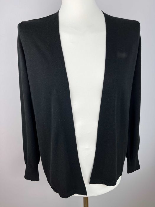 NOWY czarny rozpinany sweter . Narzutka STREET ONE 38 / 40