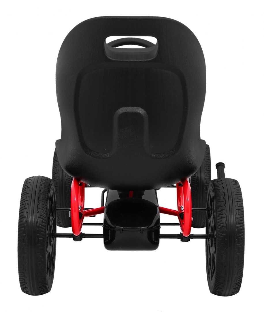Gokart dla dzieci na pedały Abarth Czarny PB9388A