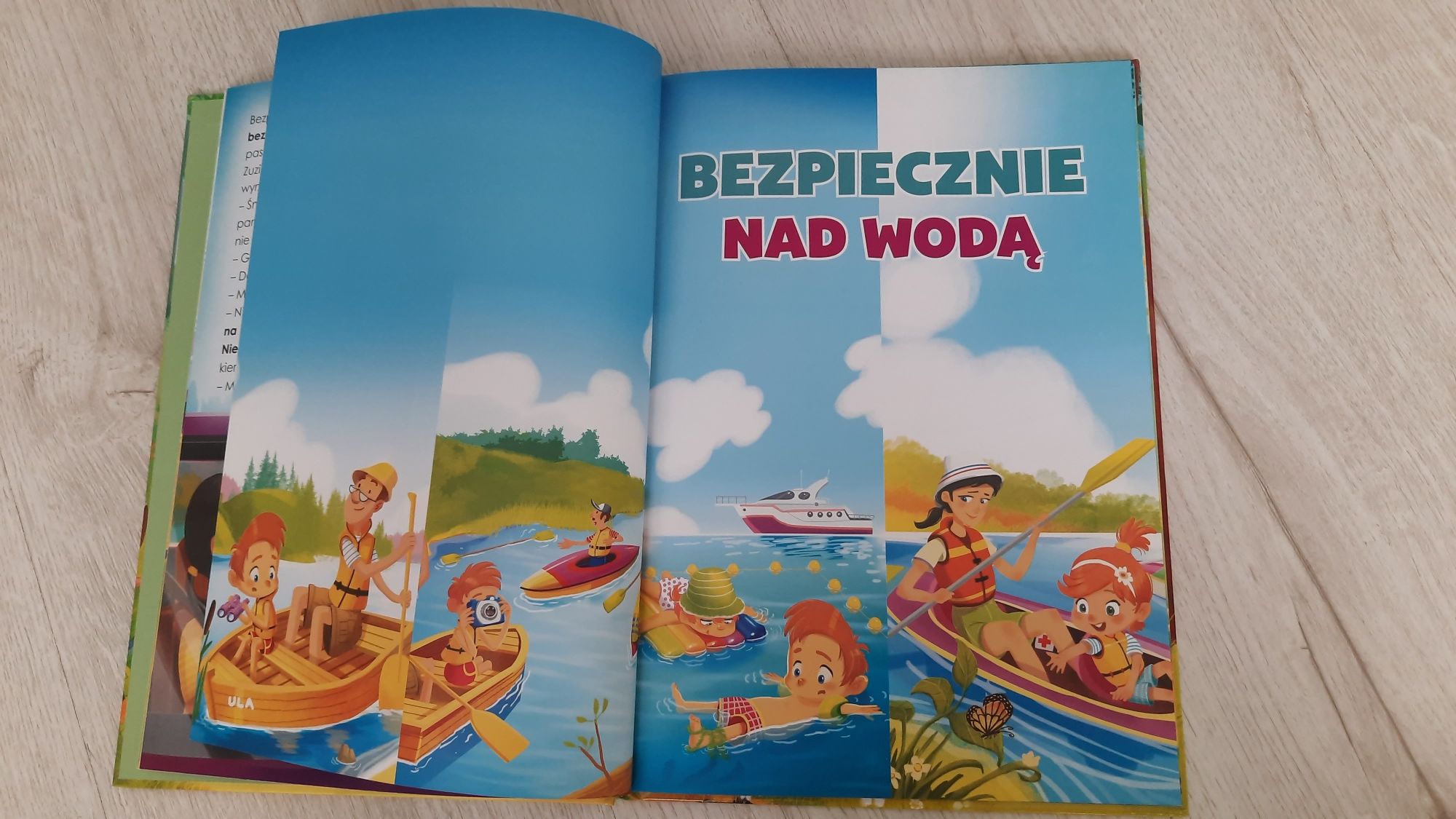 Jak Nowa ksiazeczka naukowa Bezpieczne dzieciaki w lesie górach nadWod