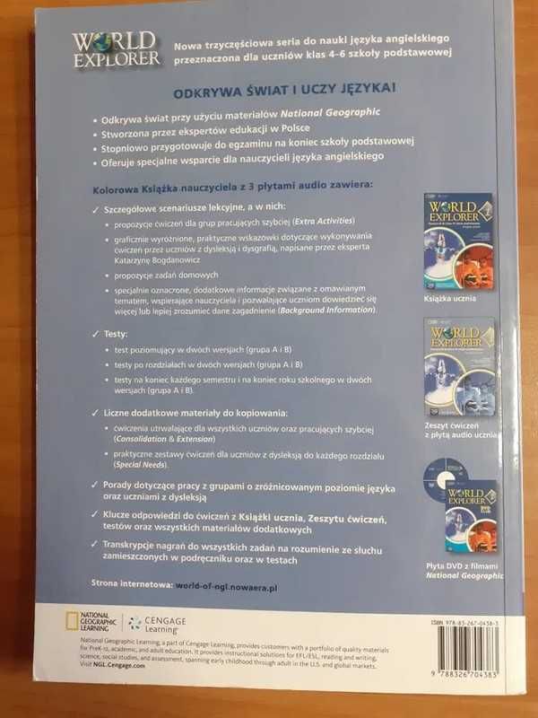 World Explorer 1 klasa 4 książka nauczyciela angielski podręcznik