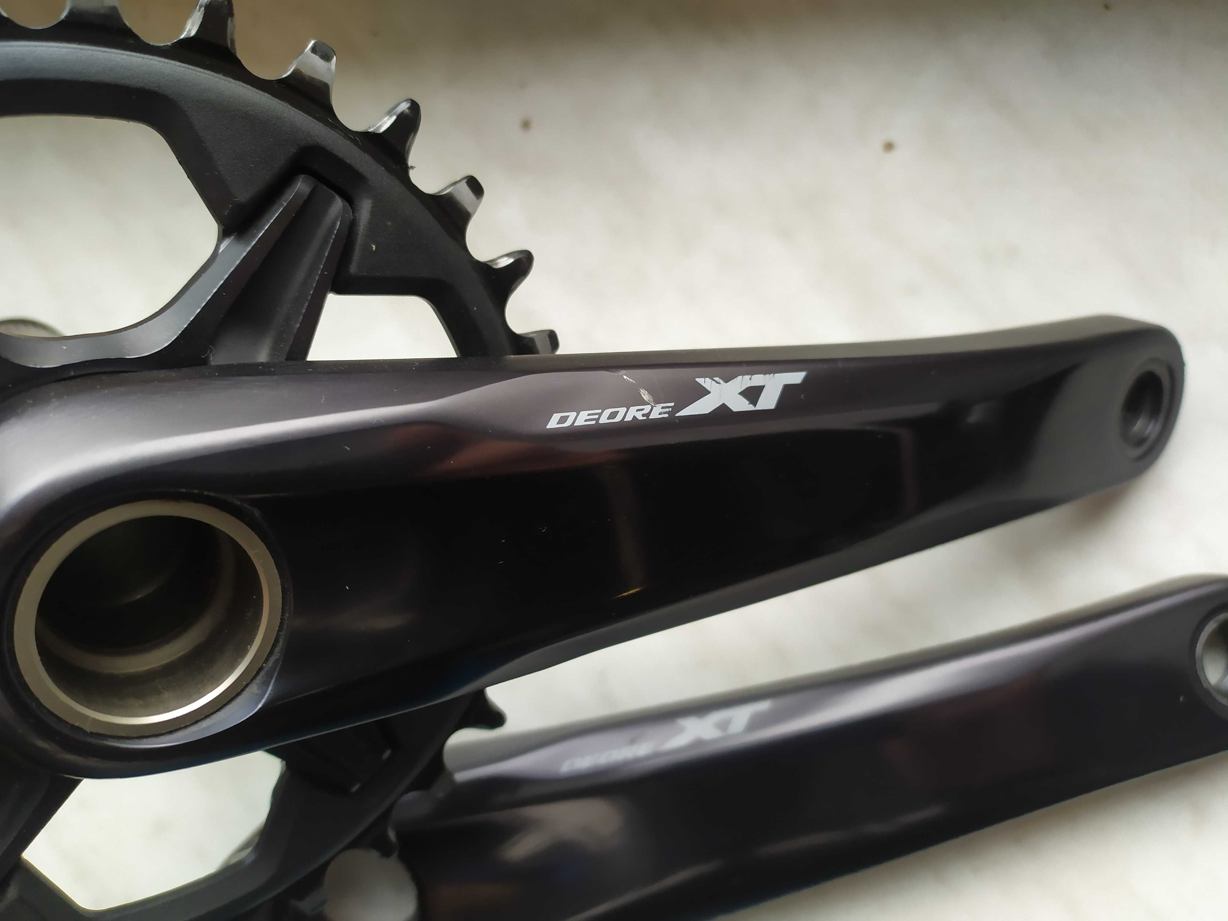 Shimano Deore XT FC-M8100-1, 12Speed 32T Dł.175mm korba MTB Polecam