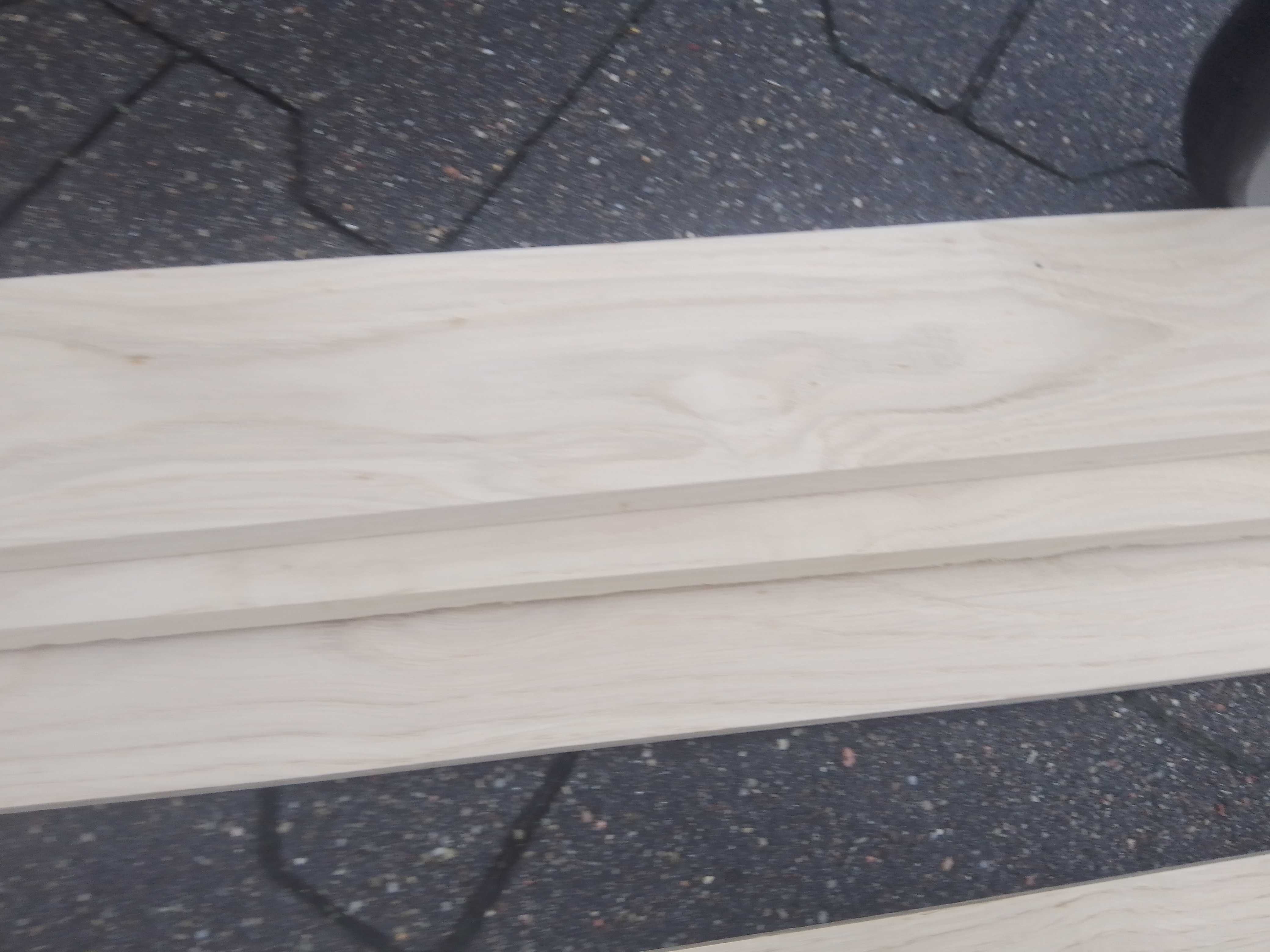Sztacheta dębowa , deska heblowana 1300 mm